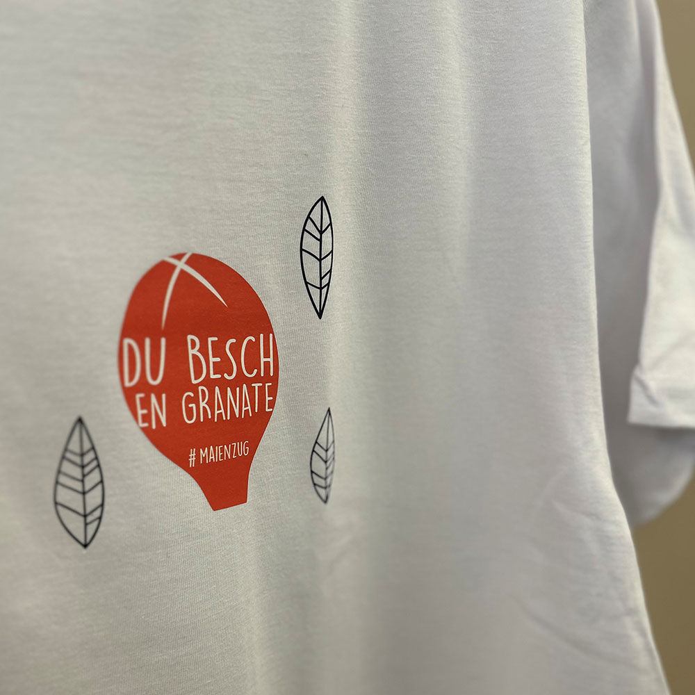 Maienzug T-Shirt «du besch en Granate»