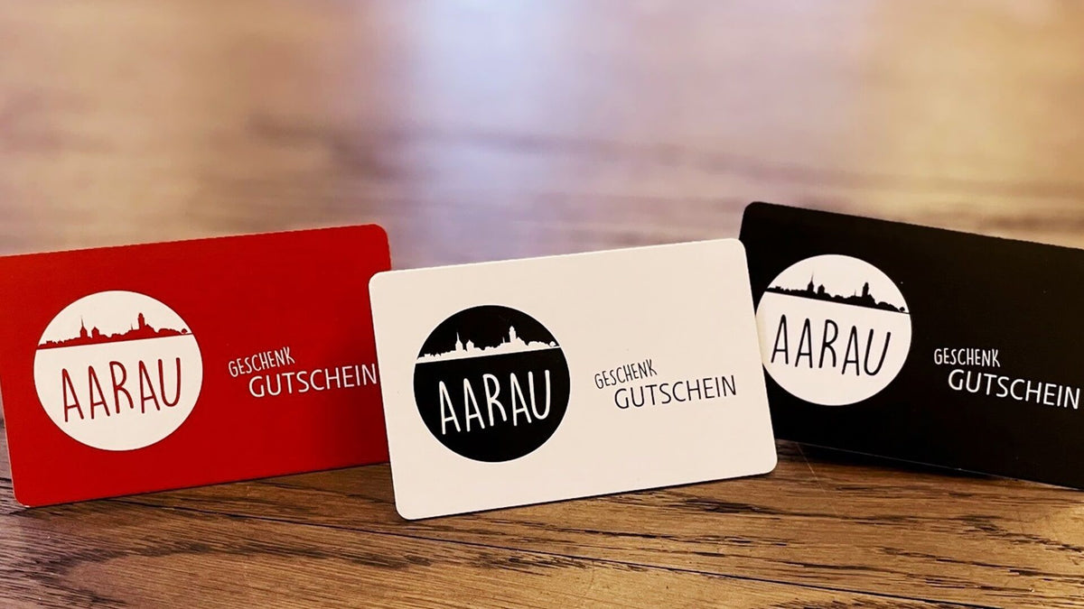 Aarau Geschenk Gutschein
