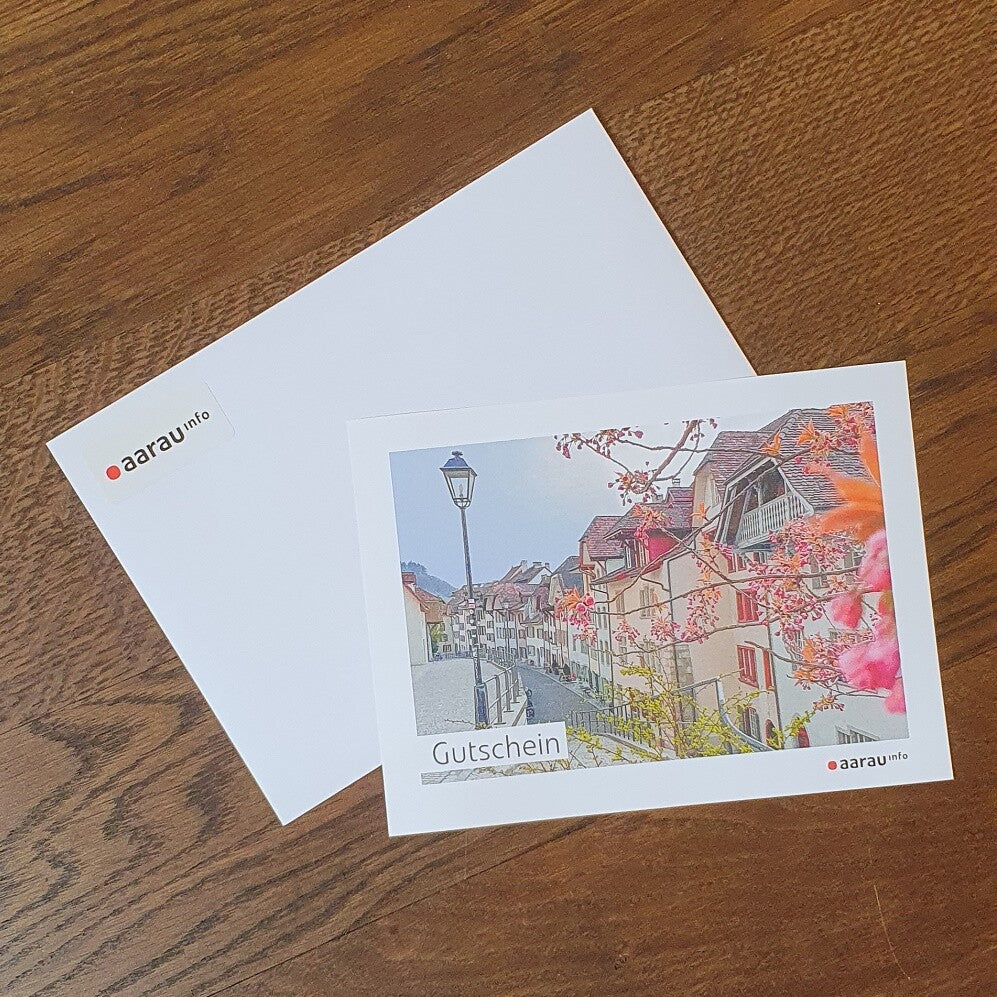 Aarau Info Gutscheine divers