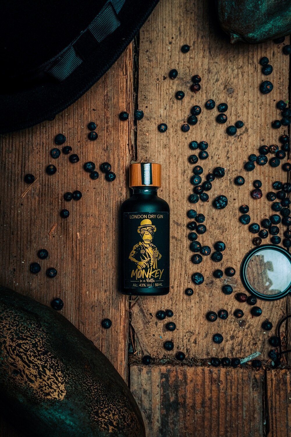 Monkey in a bottle - Aarauer Gin, klein