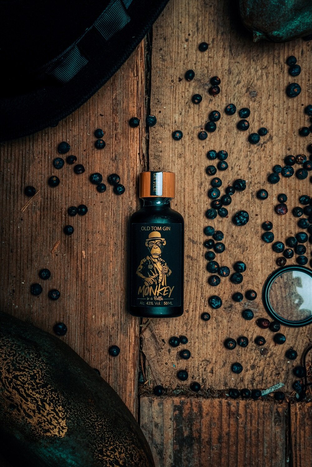 Monkey in a bottle - Aarauer Gin, klein