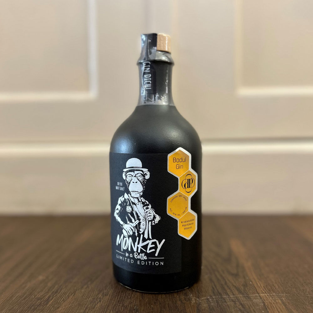 Monkey in a bottle - Aarauer Gin, gross