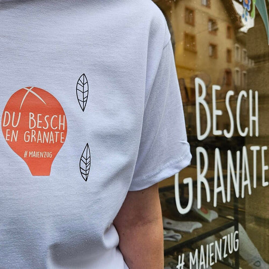 Maienzug T-Shirt «Du besch en Granate»